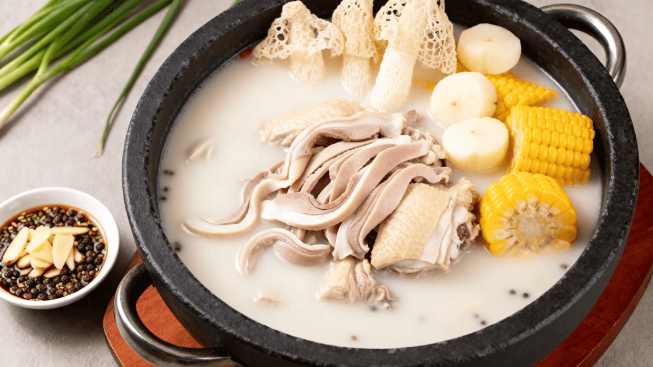 Warming Pork Stomach & Chicken Soup Base